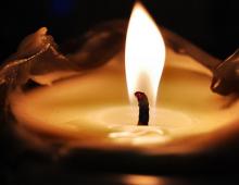 The effect of self-meditation technique on a candle flame