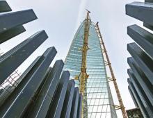 Gazprom Tower broke the height record