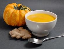 Very healthy and nutritious pumpkin soup puree. What is useful for pumpkin puree soup?